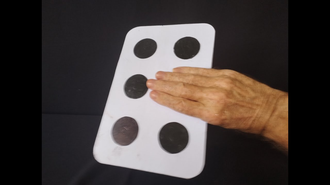 Spot card magic trick revealed & how to make.