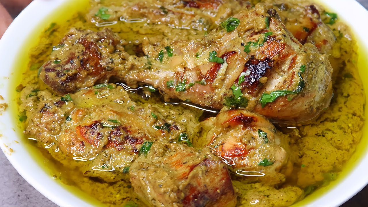 Creamy Afghani Chicken Gravy | Chicken Afghani Restaurant Style Recipe | Afghani Chicken Karahi