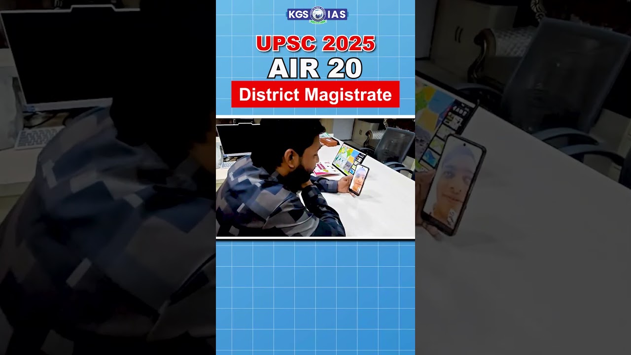 UPSC CSE 2025 - AIR 20 | Khan Sir With UPSC Topper #upsc #result #upsccse2025
