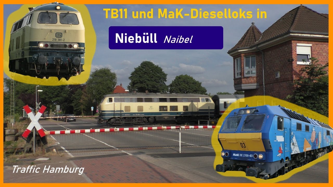 TB11 und MaK Action in Niebüll - Traffic Hamburg