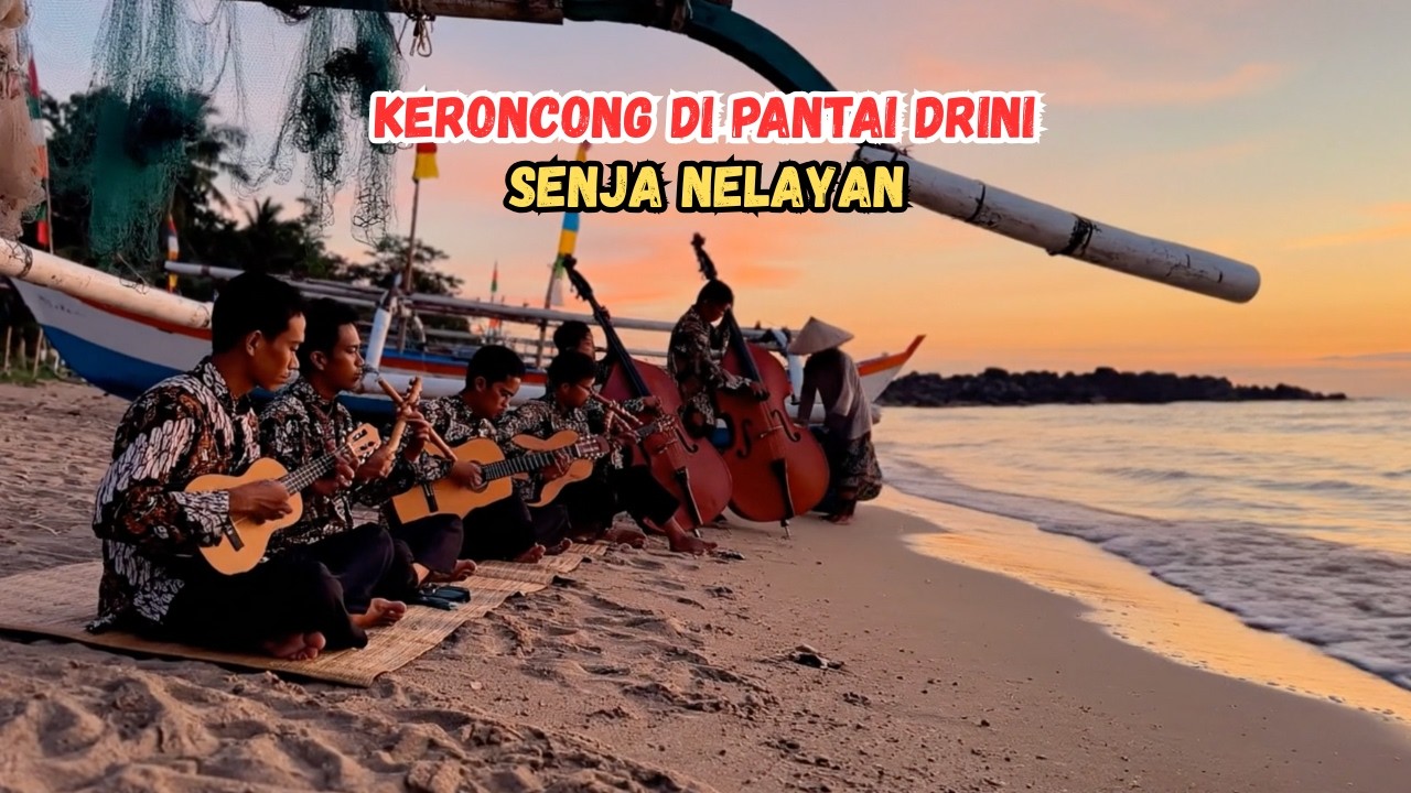 Keroncong di Pantai Drini – Senja Nelayan