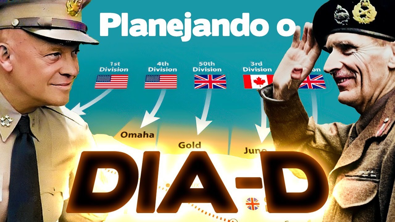 Como o DIA-D foi planejado pelos Aliados?