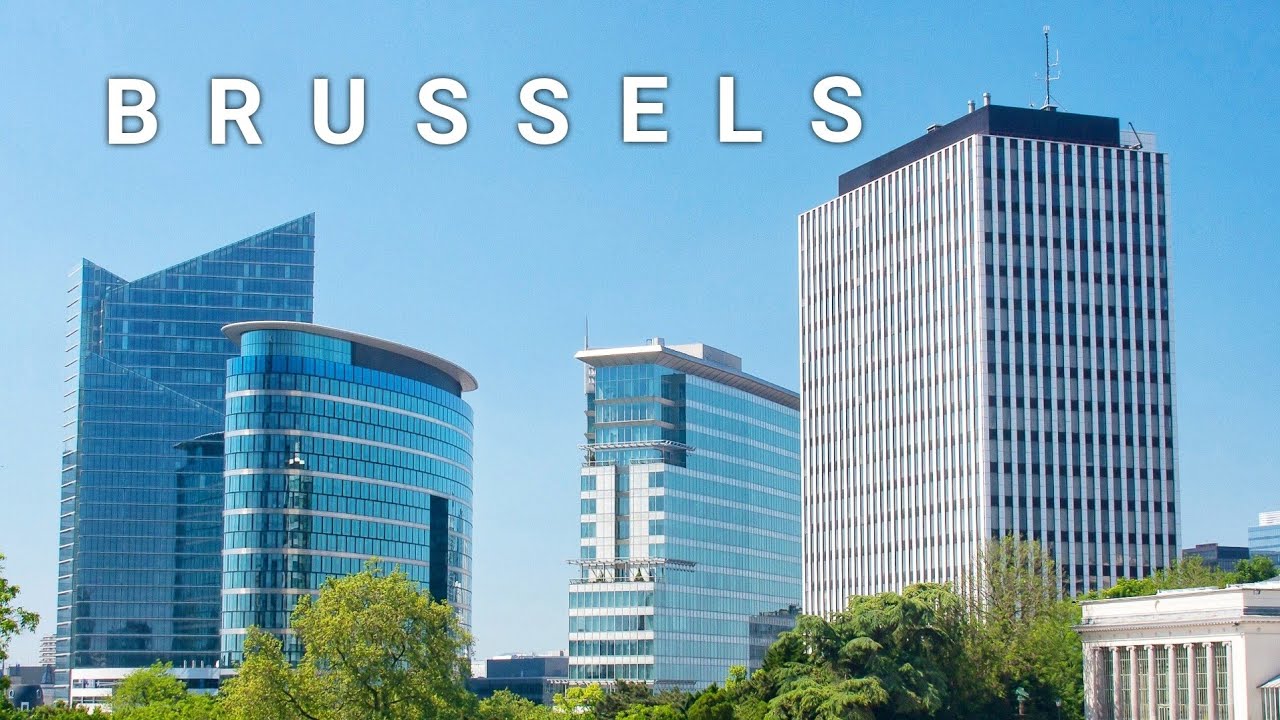 Brussels City Capital Of Belgium 🇧🇪 In 4k |