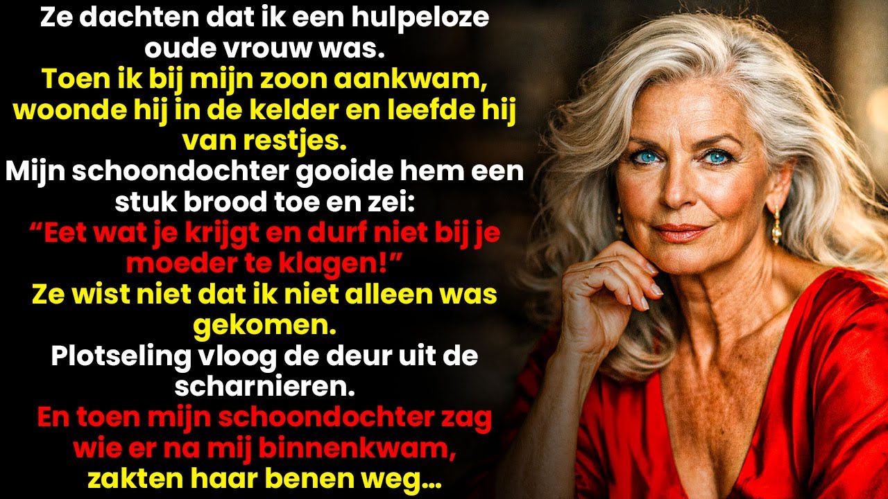 Mijn schoondochter hield mijn zoon opgesloten in een kelder in Utrecht en gaf hem restjes — ze wist.