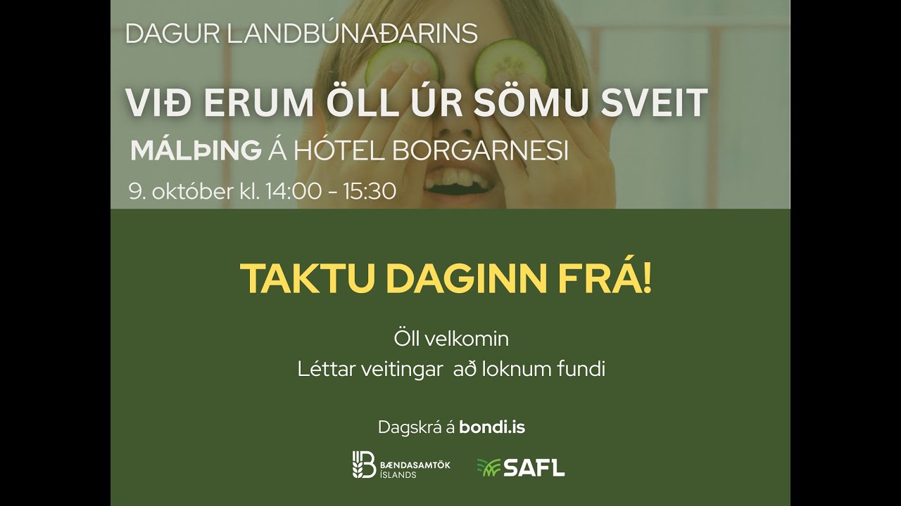 Dagur landbúnaðarins
