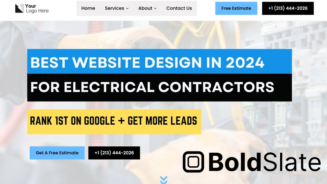 Best Website Design For Electricians In 2024 (Boost SEO + Leads)