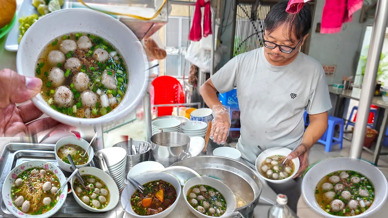Phát Hiện Quán Hủ Tiếu Bò Viên, Bò Kho Bán Từ Trước Giải Phóng 3 Đời Của Người Hoa Sài Gòn
