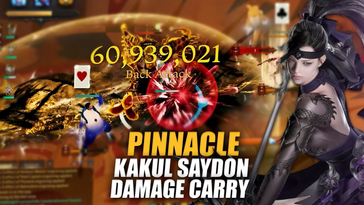 Jump Start Server 1490 PINNACLE Kakul Saydon Damage Carry (%66-64-66) | Lost Ark: PvE 로스트아크