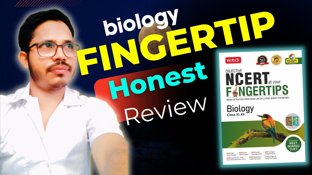 MTG Fingertips Biology 2026 | NCERT Fingertip biology Book Review | NCERT Fingertip biology