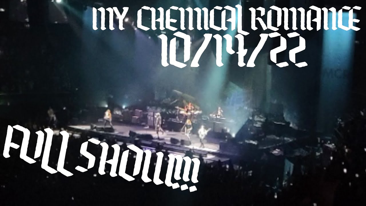 My Chemical Romance: FULL SHOW @ Kia Forum 10/14/22 (Night 3)