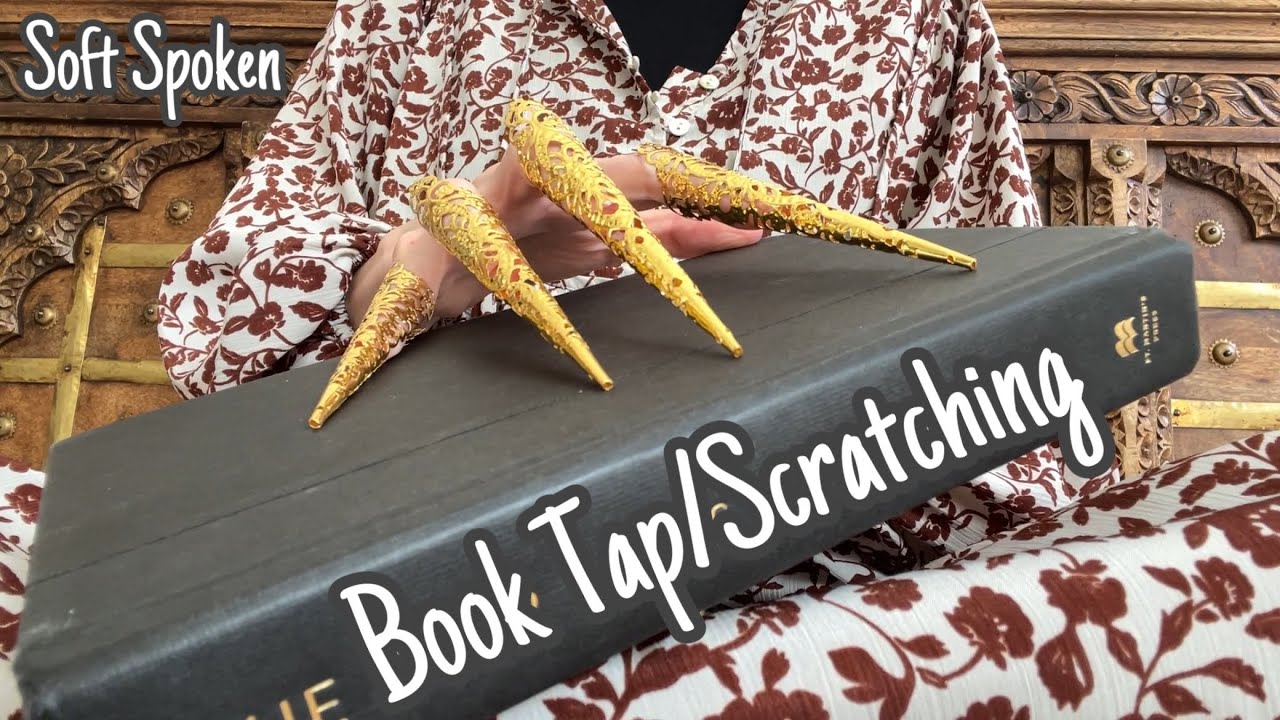 ASMR * Tapping & Scratching on BOOKS 💫 * Soft Spoken * ASMRVilla