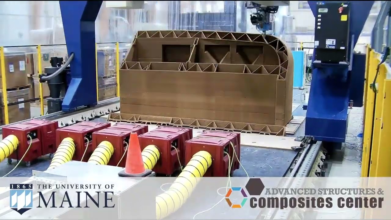 University of Maine's BioHome3D House 3D Printed with MasterPrint&reg;