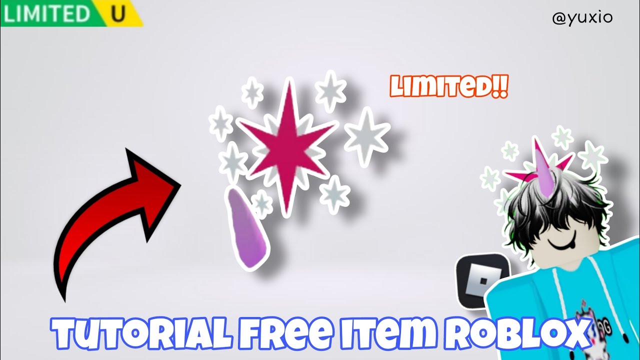 TUTORIAL FREE ITEM DI ROBLOX 2025‼️😍 || ROBLOX INDONESIA