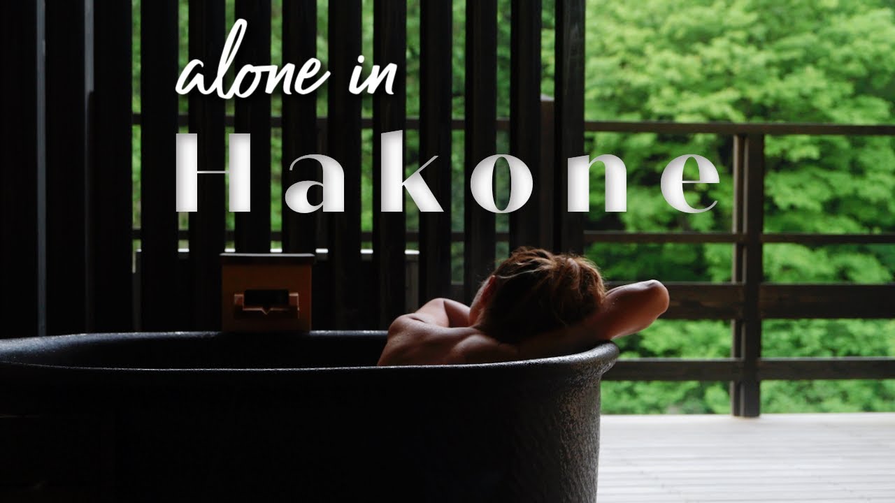 My solo trip to HAKONE, a hot springs town in the mountains of JAPAN 🇯🇵