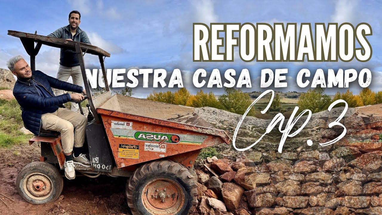 🏗️ REFORMAMOS nuestra CASA DE 200 AÑOS 🏠 GRANDES AVANCES del TEJADO 🤭 Mesa otoño 🍂 SALIMOS en la TV