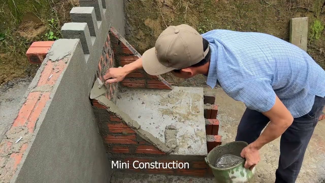 Blocking the stream to build hydroelectric power plant