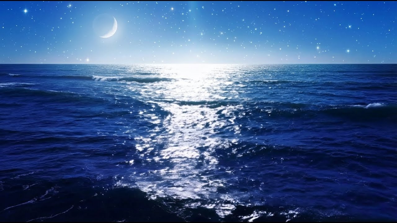 Sun-Kissed Ocean Waves | 10 Hours of Ocean Ambience for Sleep, Study & Relaxation
