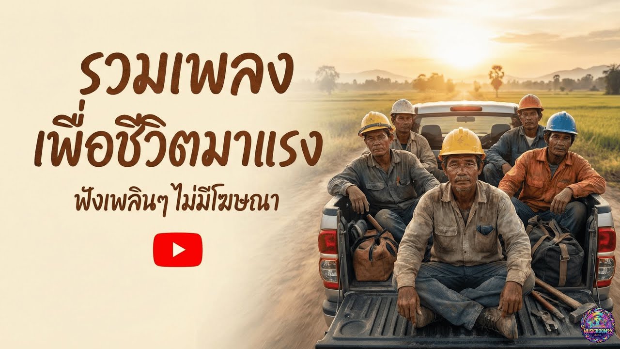 รวมเพลงเพื่อชีวิตเเนว คาราบาว - ฟังยาวๆ ไม่มีโฆษณา