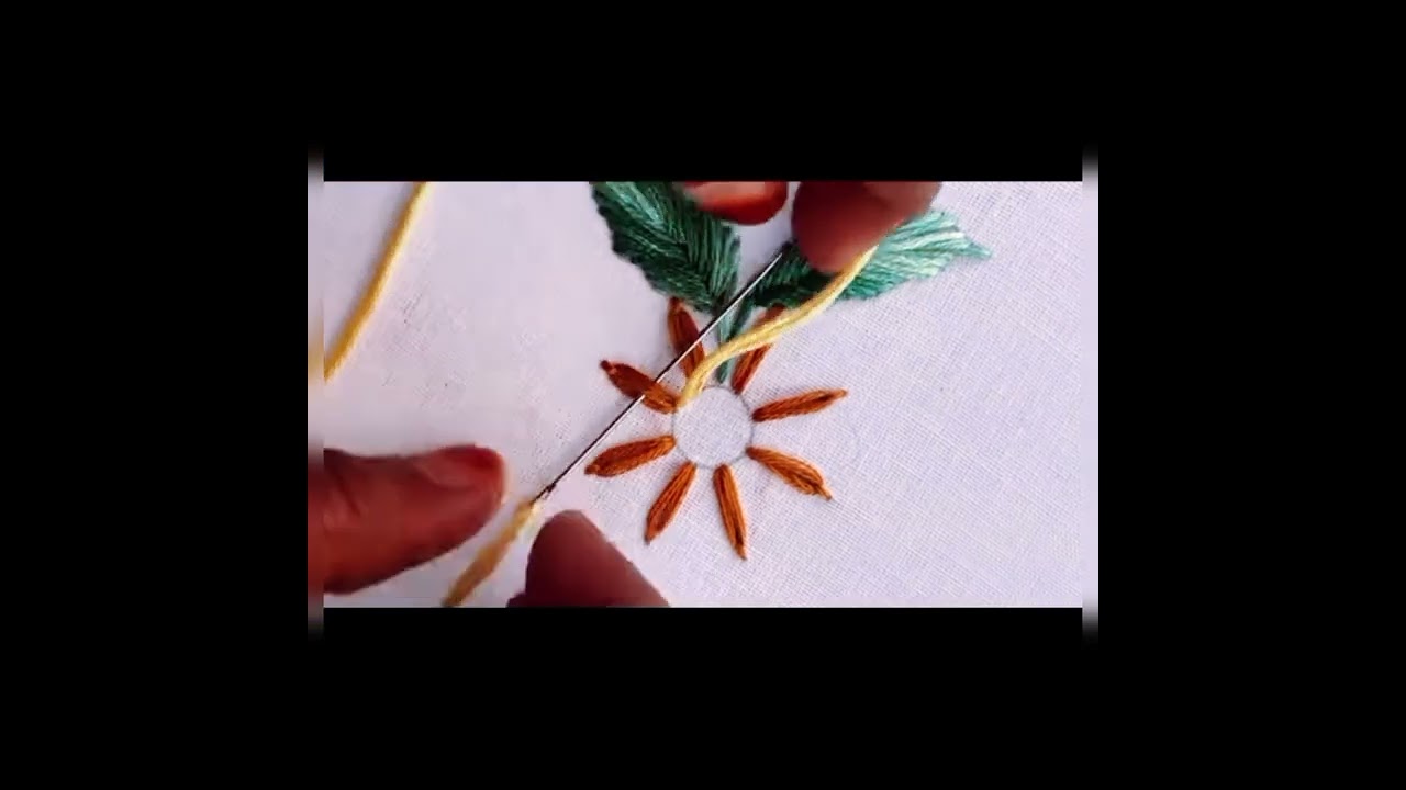 Super Easy Embroidery hand embroidery for biggners hand craft 