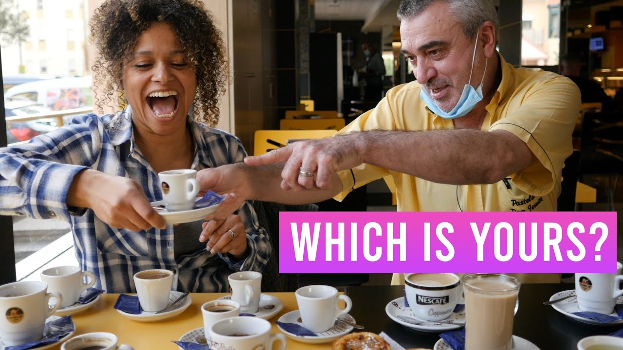 All the Types of Coffee served in Portugal [PT & EN subs]