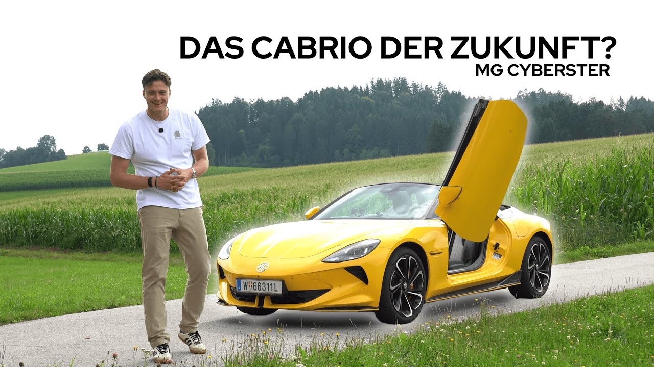 Das Cabrio Der Zukunft? | MG CYBERSTER | StefanDrives