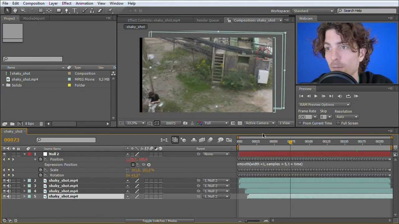 AE Tutorial: Stabilize Shaky Footage Without the Need to Zoom In