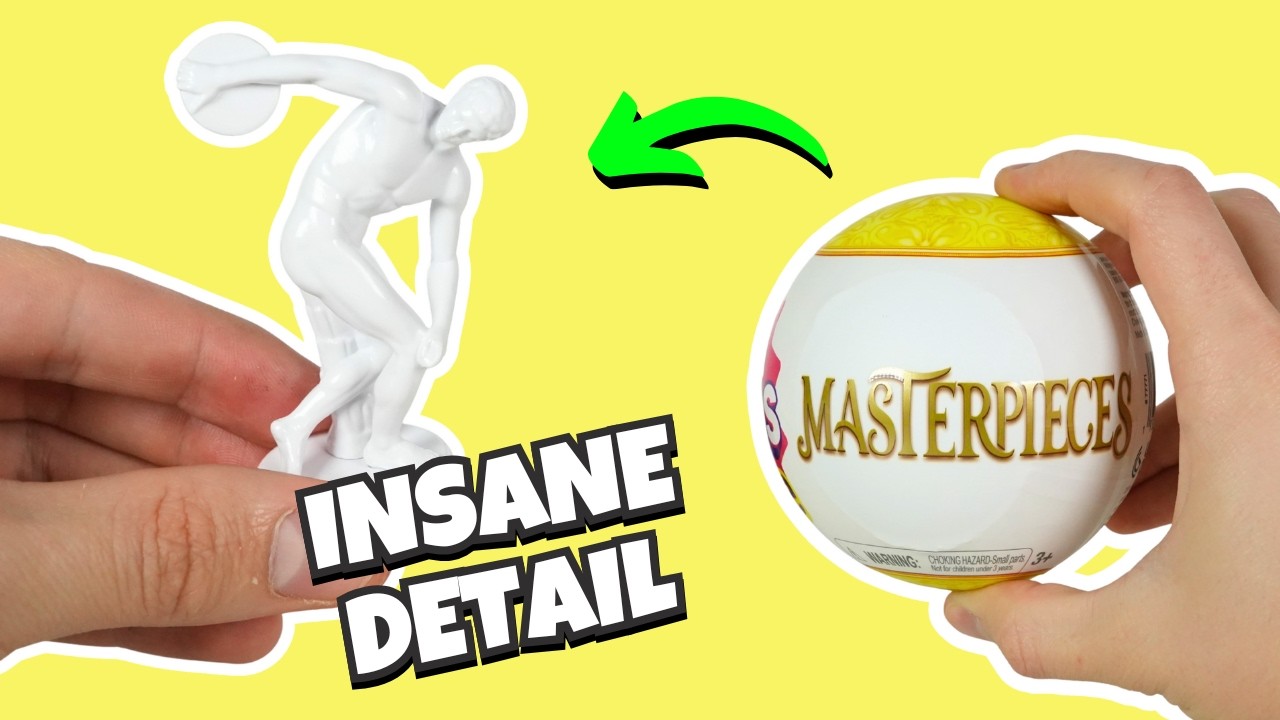 I Opened 20+ Mini Pieces of Art / Mini Brands Masterpieces