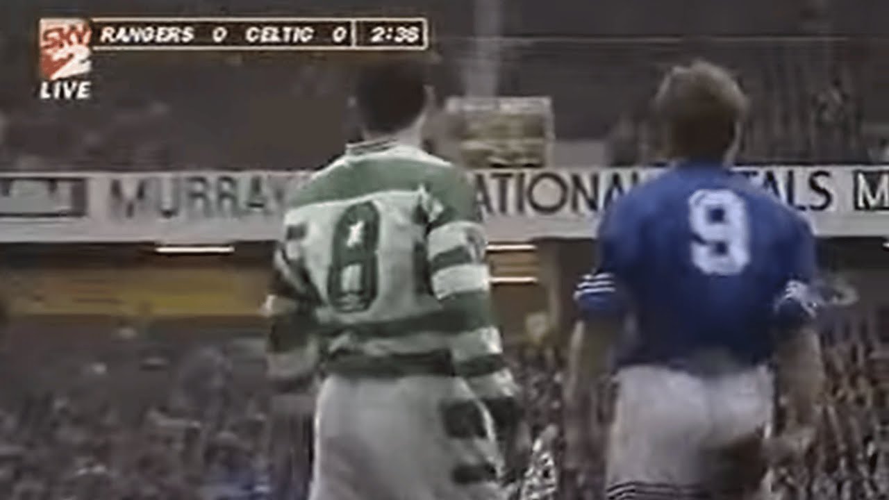 Rangers v Celtic 1995-1996 FULL MATCH SCOTTISH PREMIER LEAGUE DERBY