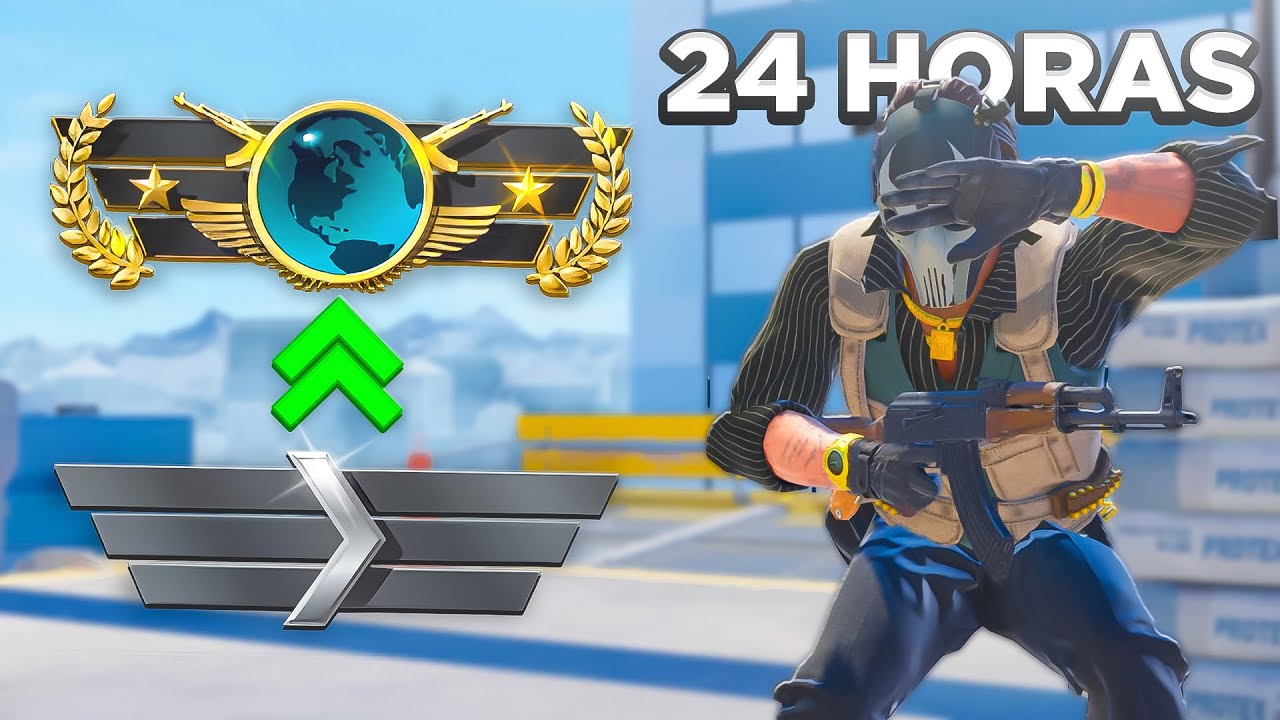 De PLATA a GLOBAL ELITE en 24 HORAS (2vs2)