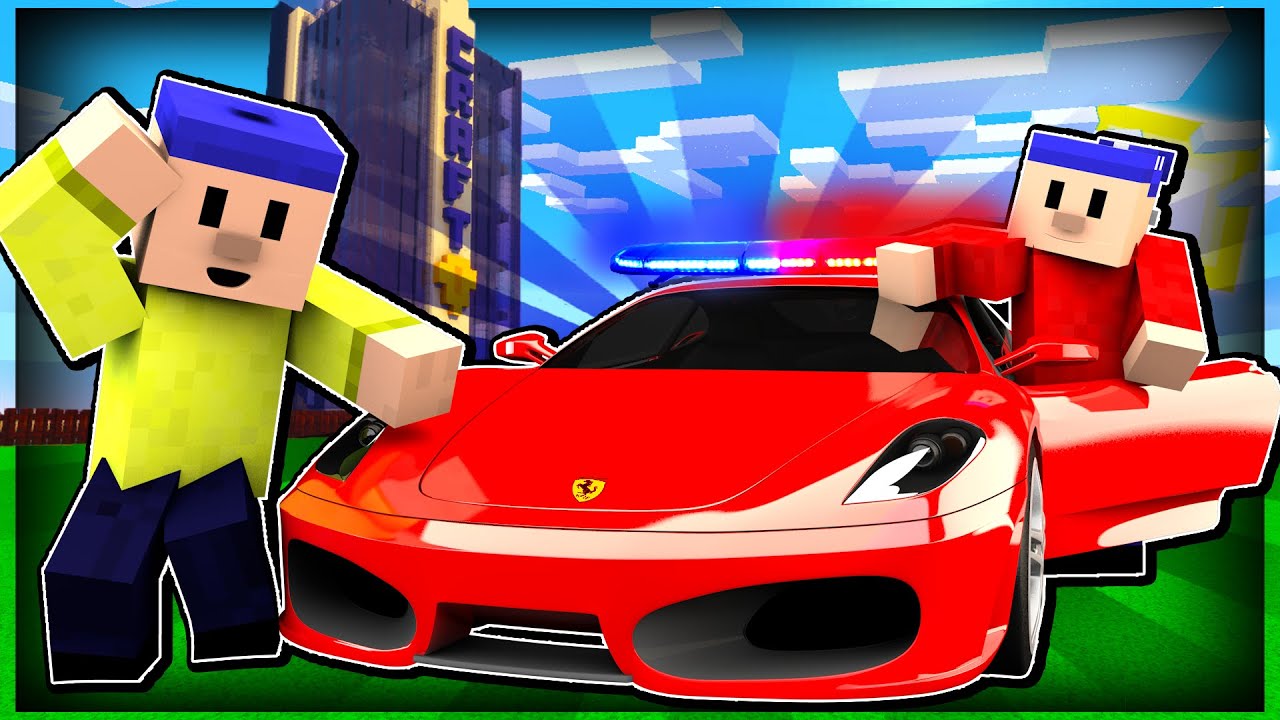 PAT A MAT dostali nové POLICEJNÍ AUTO! - PARODIE v MINECRAFTU | Policie Craftova