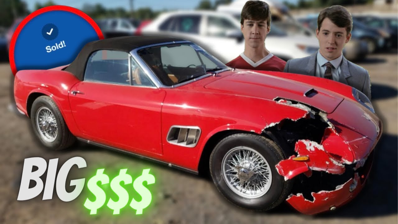 Ferris Bueller Ferrari продан на аукционе Copart