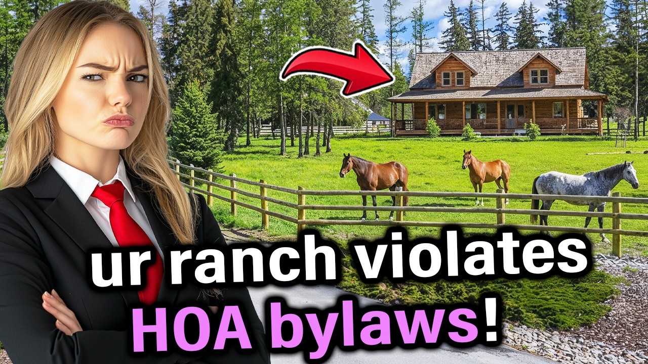 I Bought a Ranch.. HOA Karen Demands I Pay 