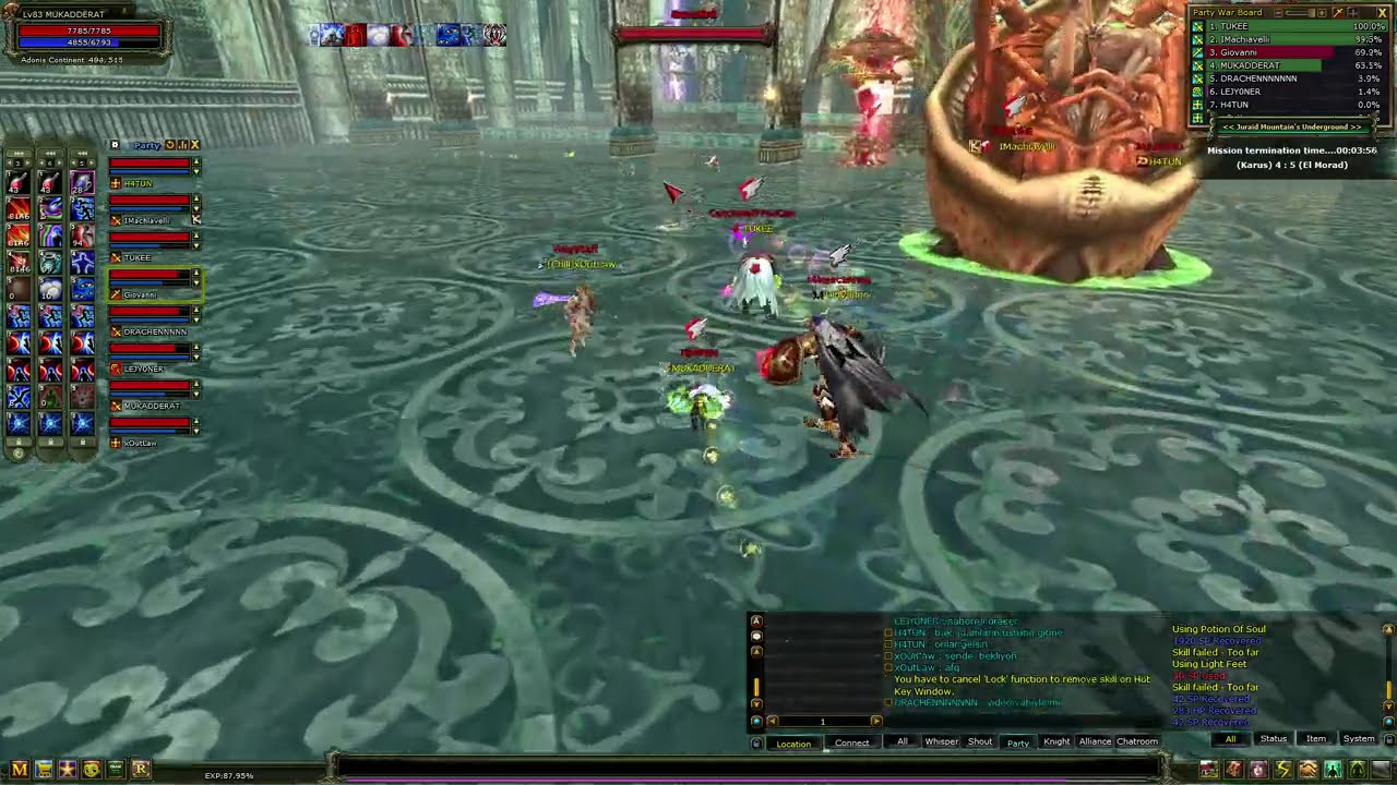 Knight Online / AGARTHA / 07:40 JR PK / Come Back !! /