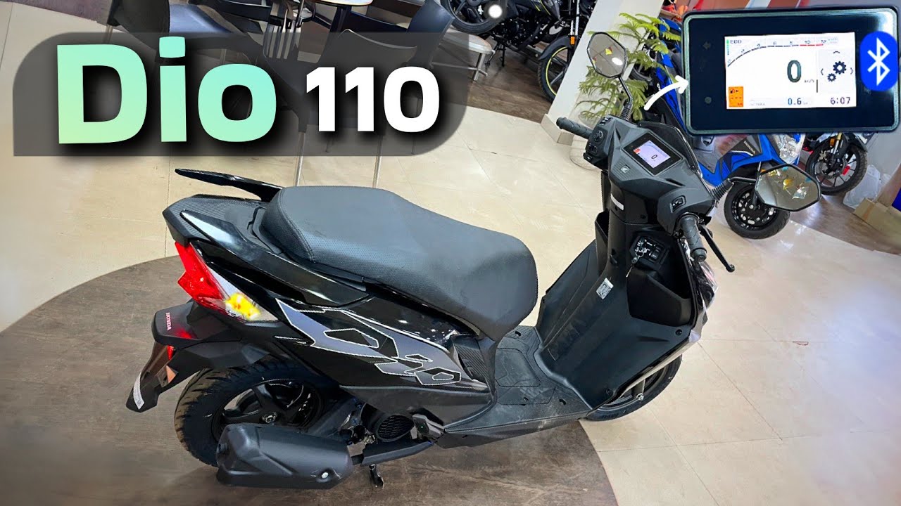 2025 Honda Dio 110🔥 | Bluetooth TFT Meter✅, New Graphics Sticker✅ & More Detailed Video⚡| Harsh
