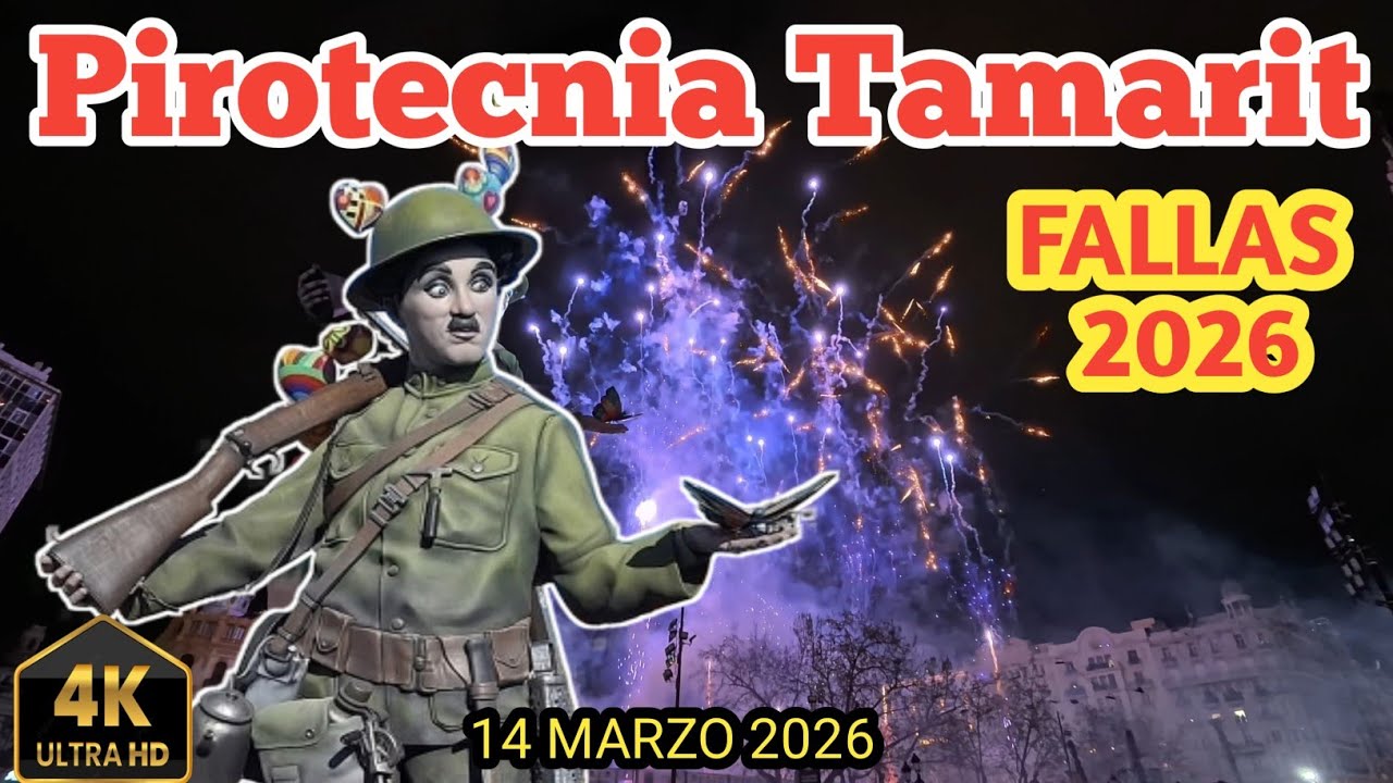 Pirotecnia Tamarit Fallas 2026 #Fallas #Falles #Pirotecnia2026 #Valencia #fireworks 