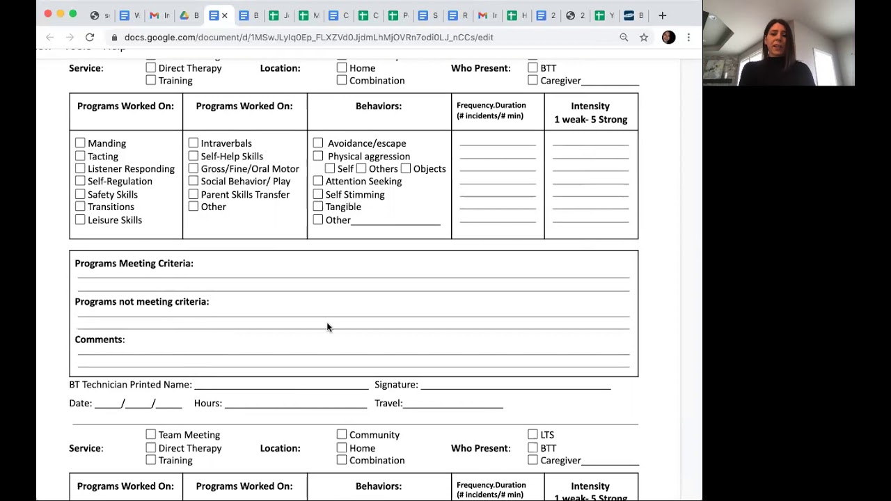 Progress Note Training