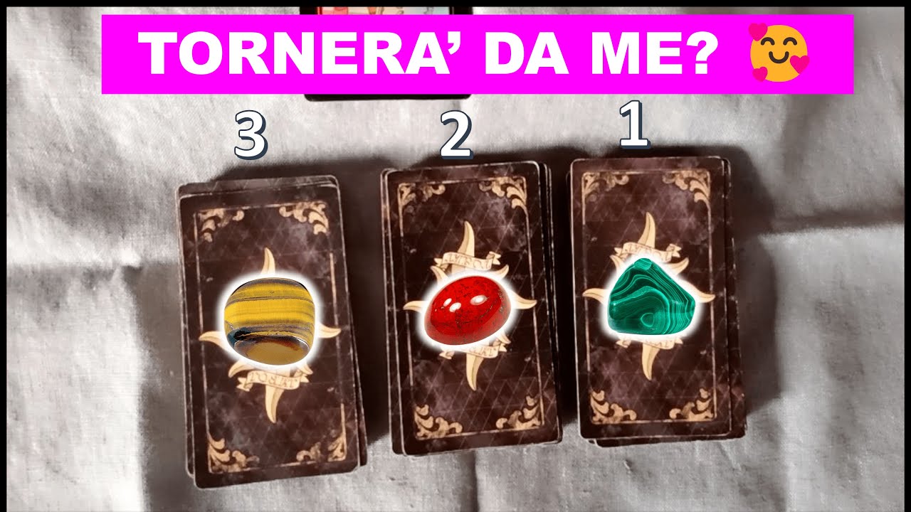 TAROCCHI INTERATTIVI AMORE ✨🌟 TORNERA' DA ME? 🥰 RISPOSTA SI/NO E CONSIGLI