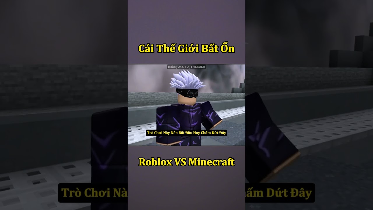 Khi T&ocirc;i Triệu Hồi Roblox V&agrave;o Thế Giới Minecraft ( Tập 2 ) 💀 #shorts