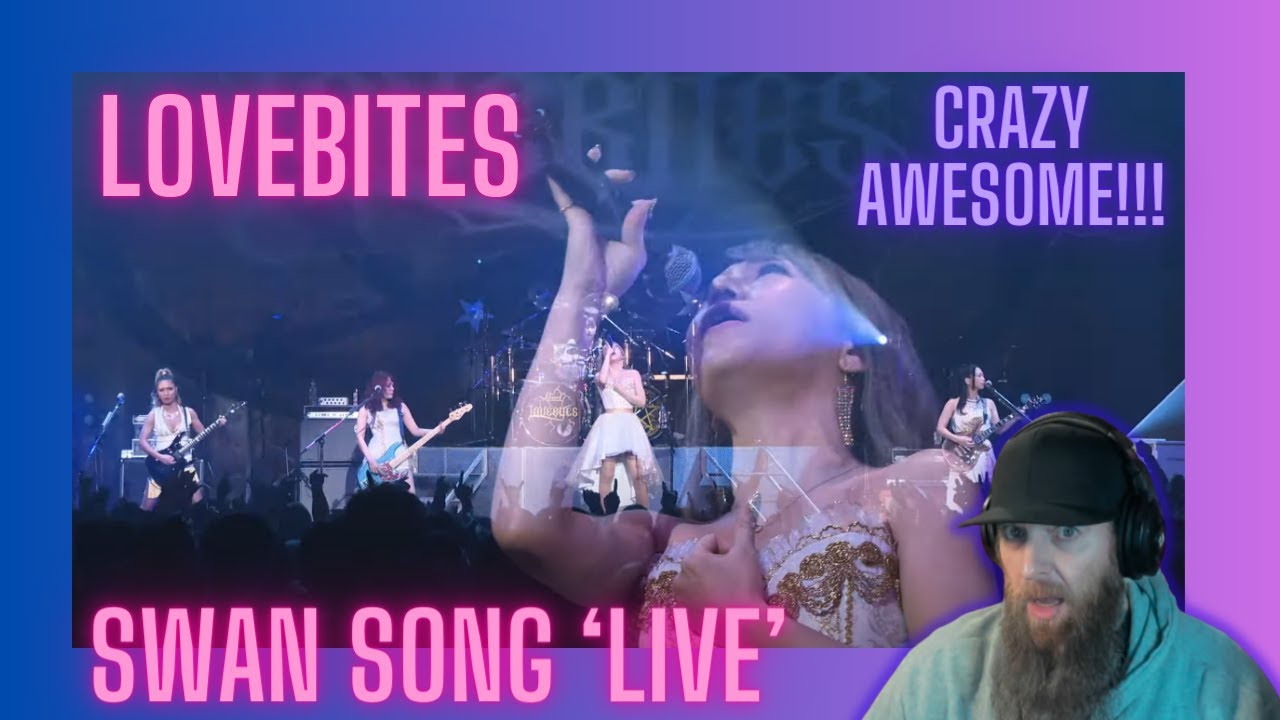 LOVEBITES Swan Song 'Live' Music Video Reaction!!  HOLY S**T!!