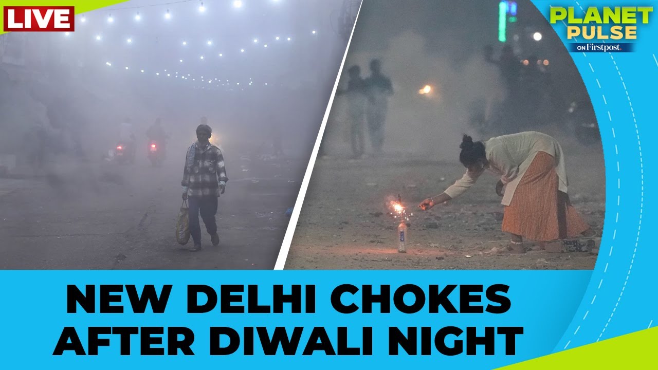 LIVE: Diwali Smoke Fallout: Delhi Battles Severe Air Pollution Crisis | Planet Pulse | N18G