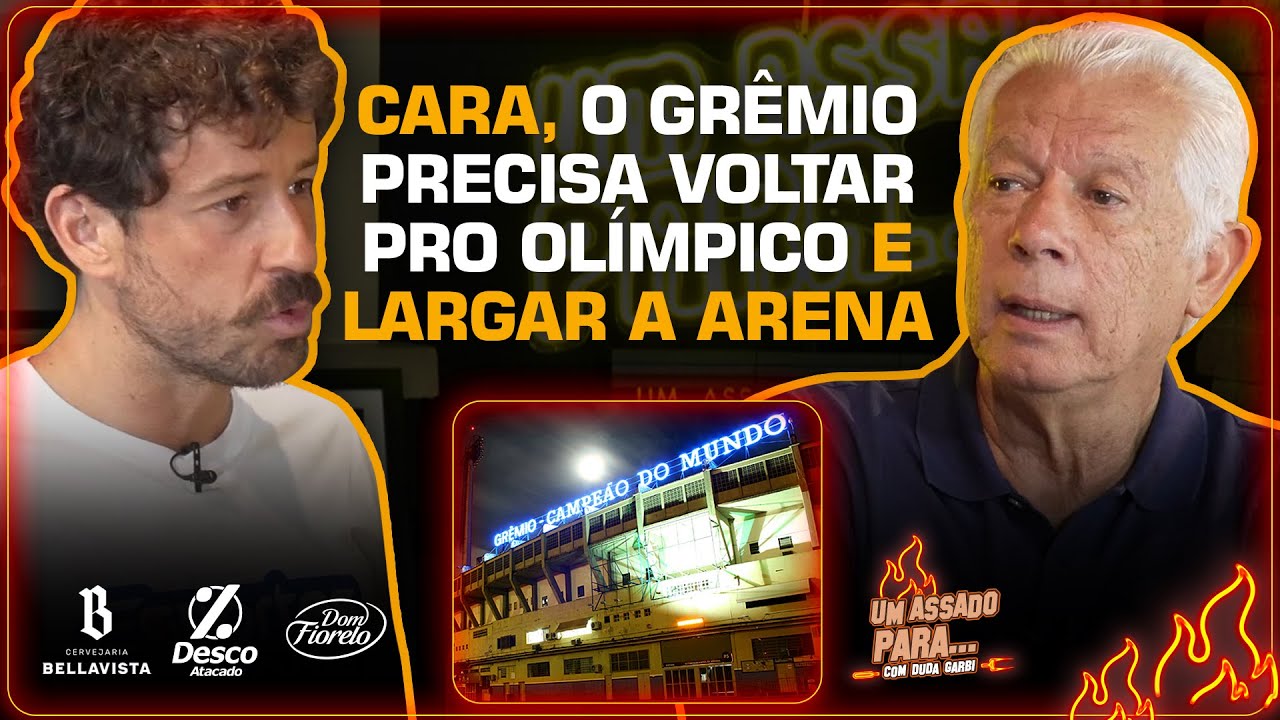OLHA ISSO QUE O LEÃO FALOU SOBRE O ESTÁDIO OLÍMPICO E A ARENA DO GRÊMIO | Cortes do Duda