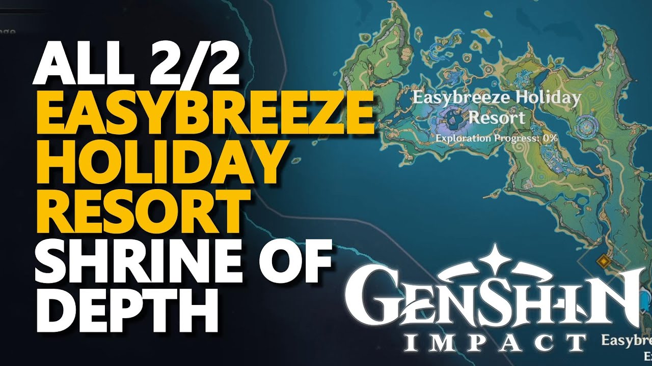 All Easybreeze Holiday Resort Shrine of Depth Genshin Impact Natlan