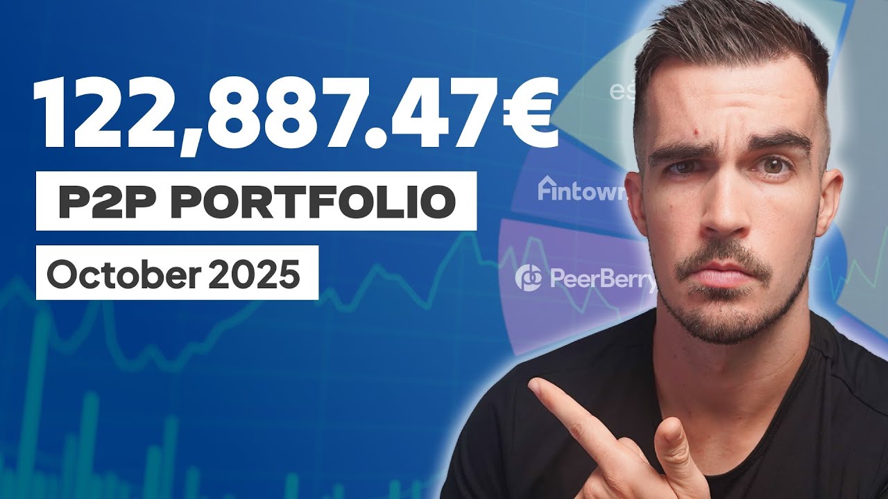 Обновление портфеля P2P на сумму 122 887 евро | Октябрь 2025 г.