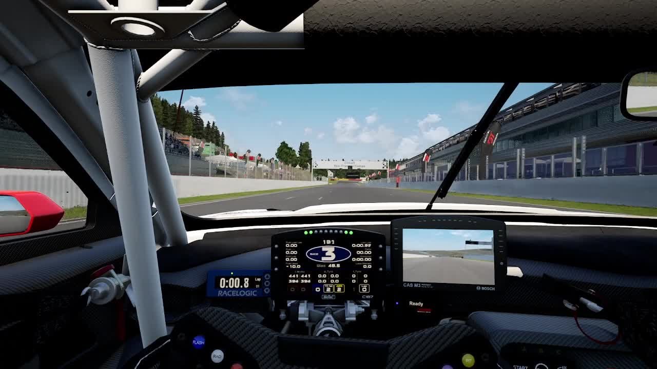 ACC Spa-Francorchamps Ford Mustang GT3 (Dry) Track Guide (Hotlap + Telemetry)