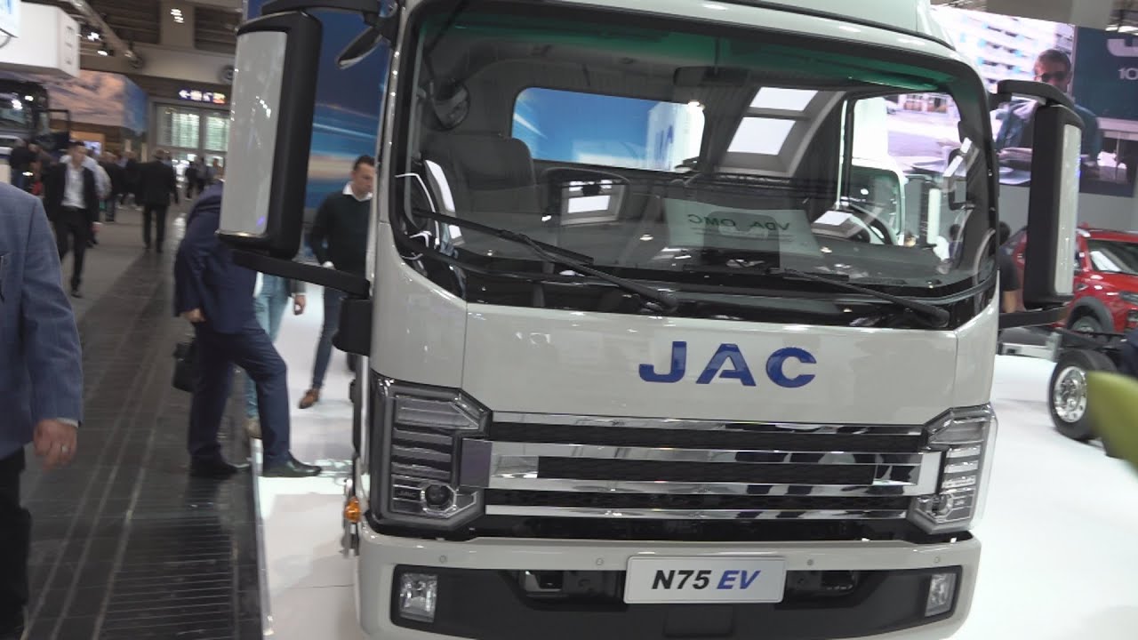JAC N75 EV Chassis Truck (2025) Экстерьер и интерьер
