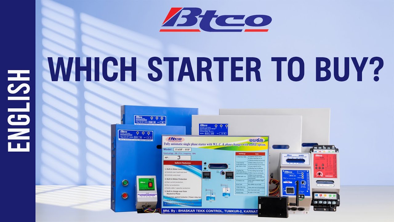 Best Submersible Motor auto Starter - BTCO Starters