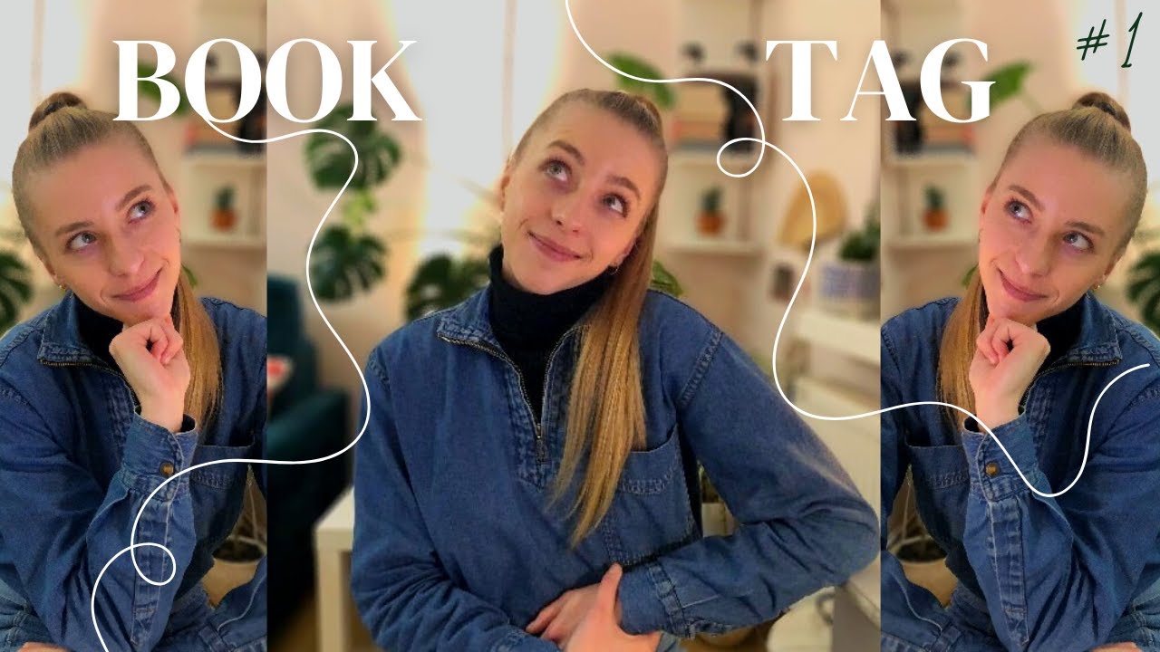 BOOK TAG #1 - porozmawiajmy o książkach 💬😌📚
