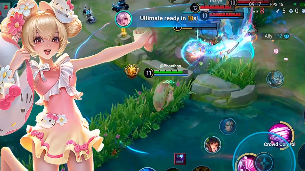 Xiao Qiao Have Good CC And Burst Damage (Honor of Kings)