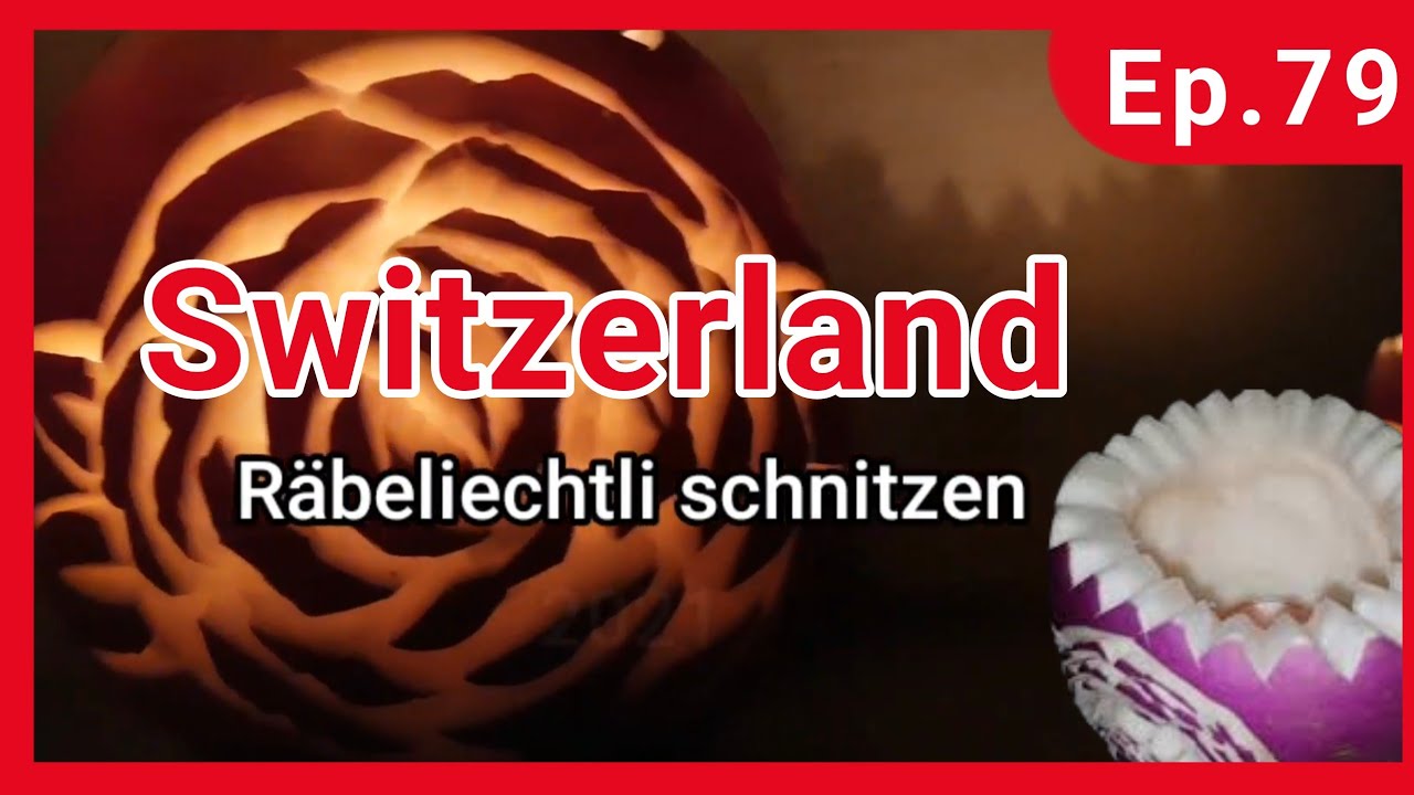 räbeliechtli schnitzen