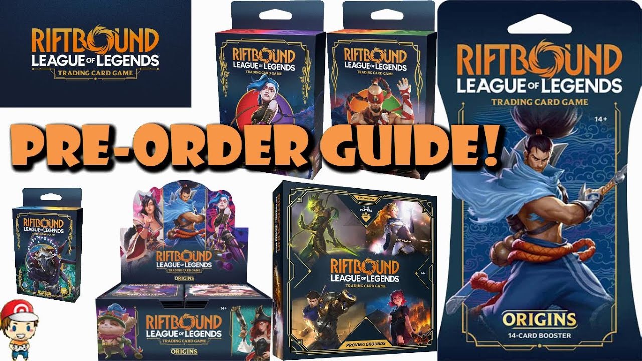 The COMPLETE Riftbound Origins Pre-Order Guide (Buyer's Guide)! Every Day 1 Product! (TCG News)